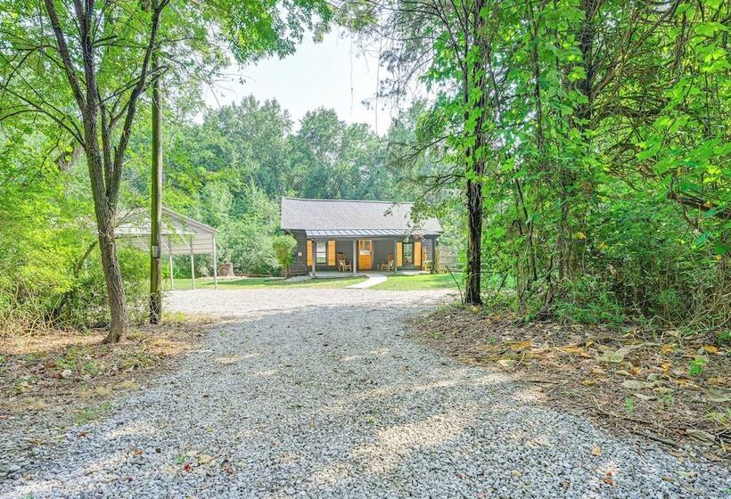 Cabin W/ Fire Pit   7 Mi To Downtown Carrollton!