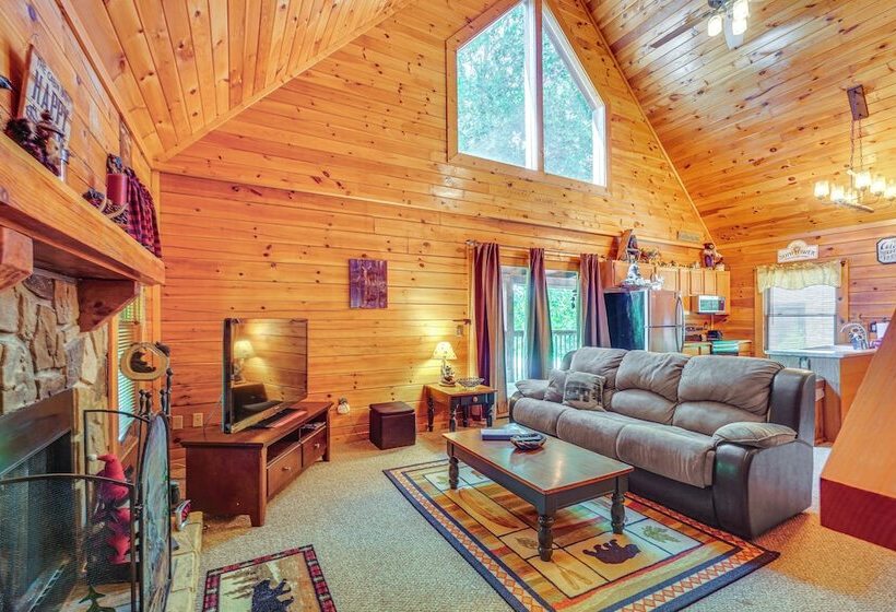 Cozy Cabin W/ Hot Tub < Half Mi To Douglas Lake!