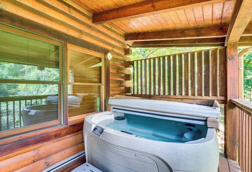 Cozy Cabin W/ Hot Tub < Half Mi To Douglas Lake!