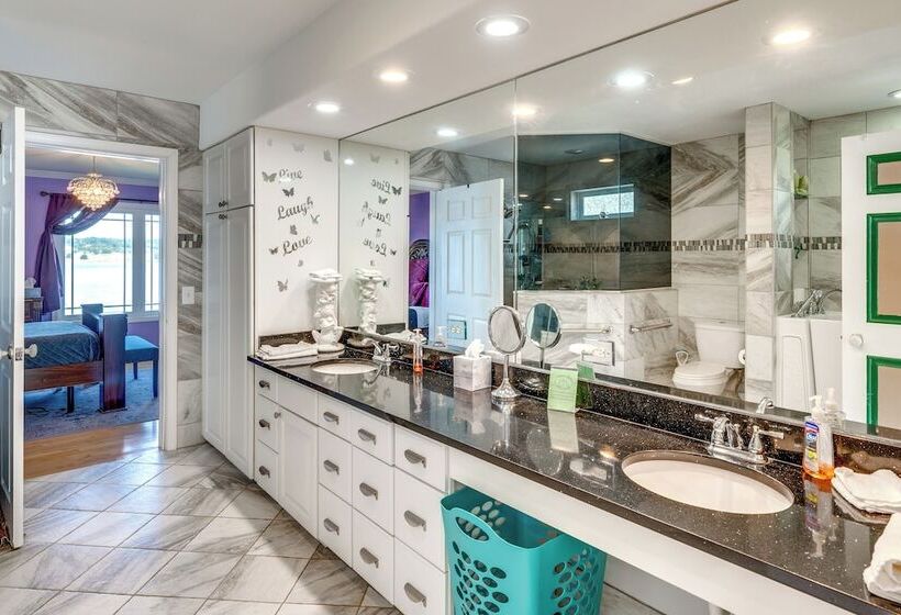 Waterfront Lake Como Home W/ Private Pier!