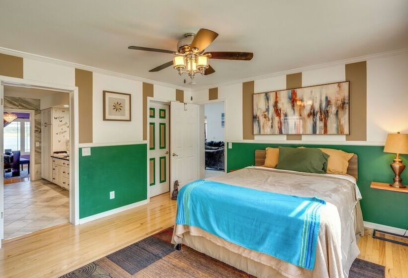 Waterfront Lake Como Home W/ Private Pier!