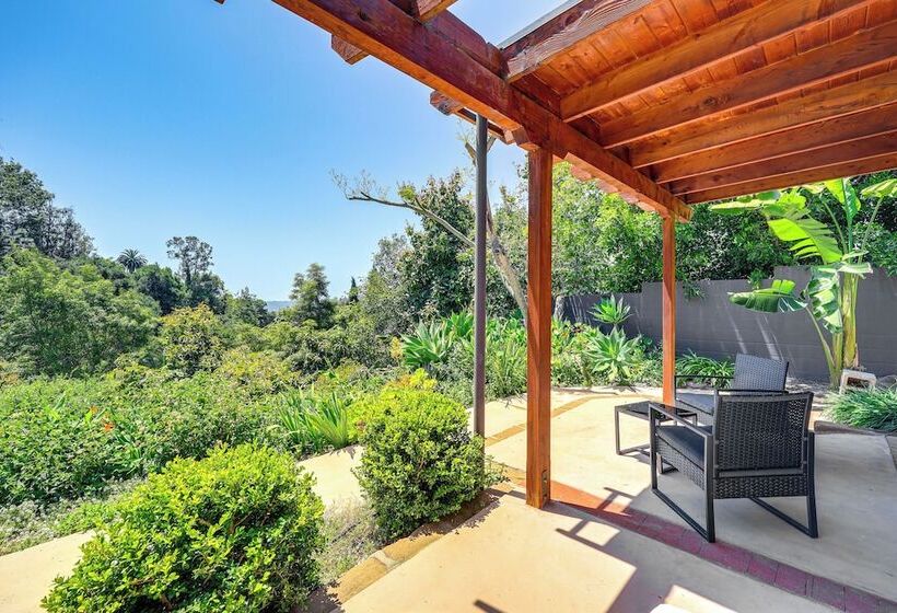 Montecito Adobe Home W/ Ridge & City Skyline View