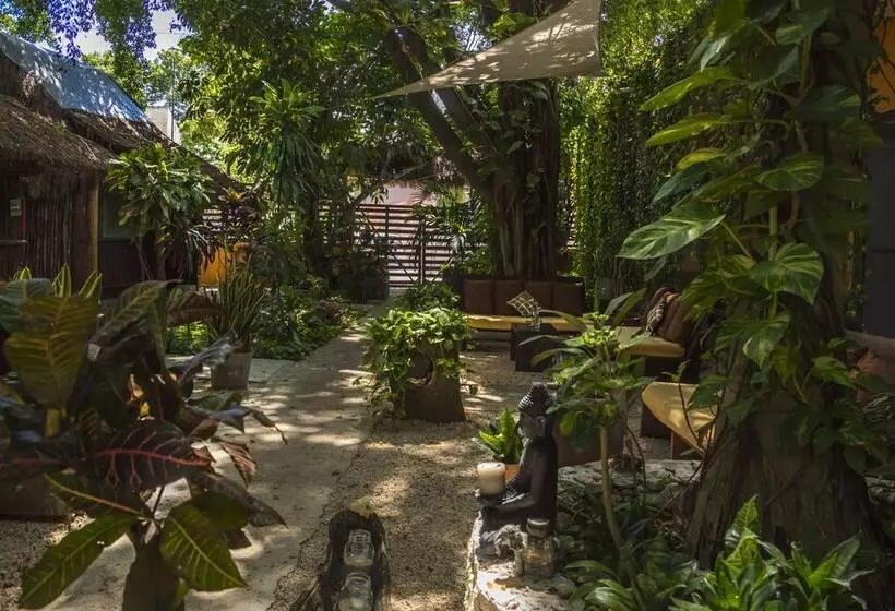 ホテル Secret Garden Tulum