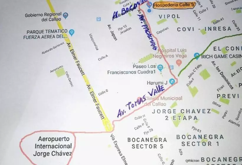 Retkeilymaja Hospederia Calle 5