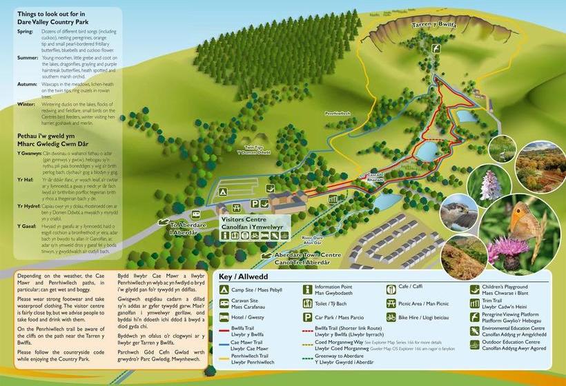 فندق صغير Dare Valley Country Park Accommodation