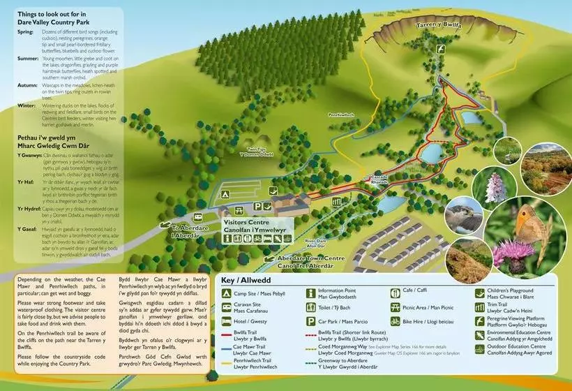 Retkeilymaja Dare Valley Country Park Accommodation