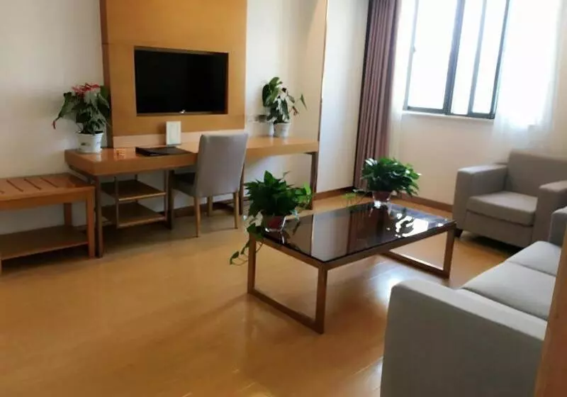 ホテル Greentree Inn Anhui Fuyang Yingzhou District Positive Base Capital Business