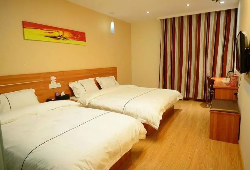 ホテル Thank You Inn Dezhou Yunhe Development Zone Xingang Qian Street Heima