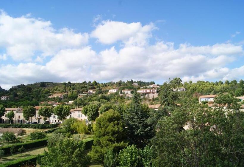 Отель Contact Hôtel Le Minervois   Hôtel & Restaurant Au Nord De Carcassonne