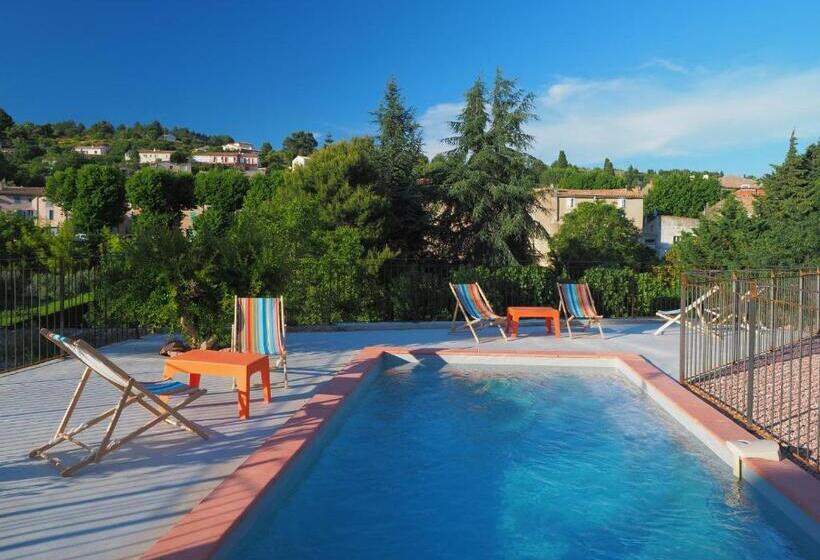 Отель Contact Hôtel Le Minervois   Hôtel & Restaurant Au Nord De Carcassonne