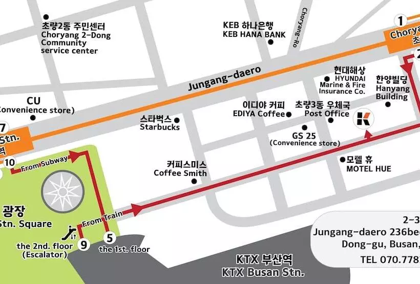 پانسیون K Guesthouse Premium Busan 1