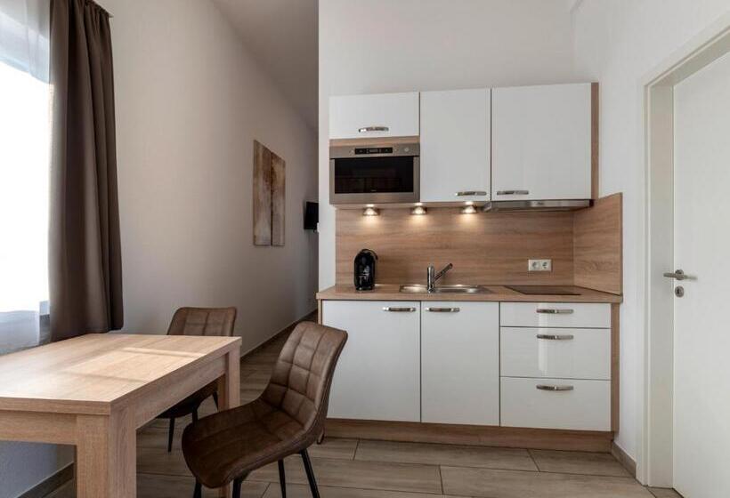 Gleuel Inn Digital Hotel & Serviced Apartments & Boardinghouse Mit Voll Ausgestatteten Küchen