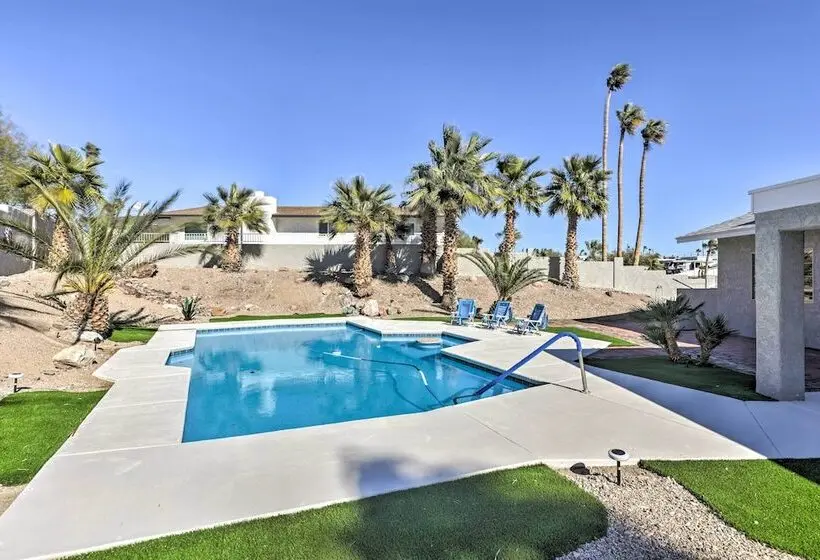 Lake Havasu Home W/ Heated Pool & Putting Green