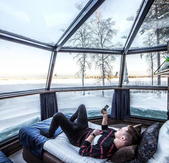 ホテル Ranua Resort Arctic Igloos