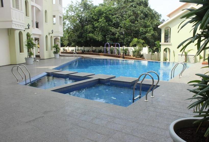호텔 Oyo 9714 Home Pool View 1 Bhk Siolim