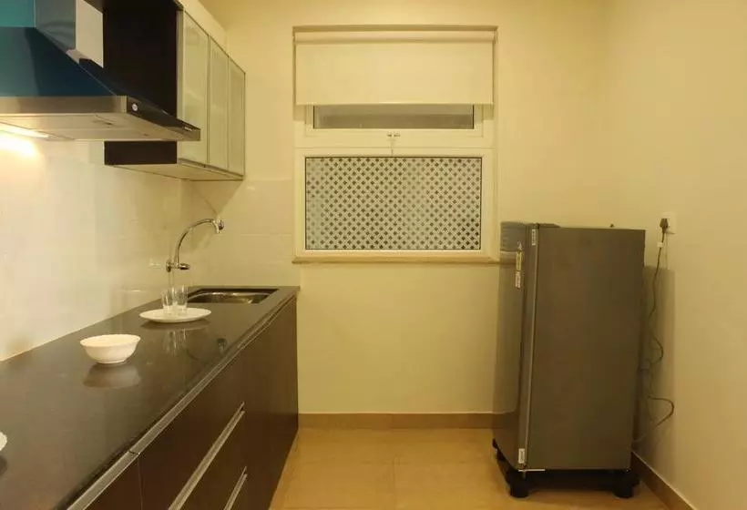 ホテル Oyo 9714 Home Pool View 1 Bhk Siolim