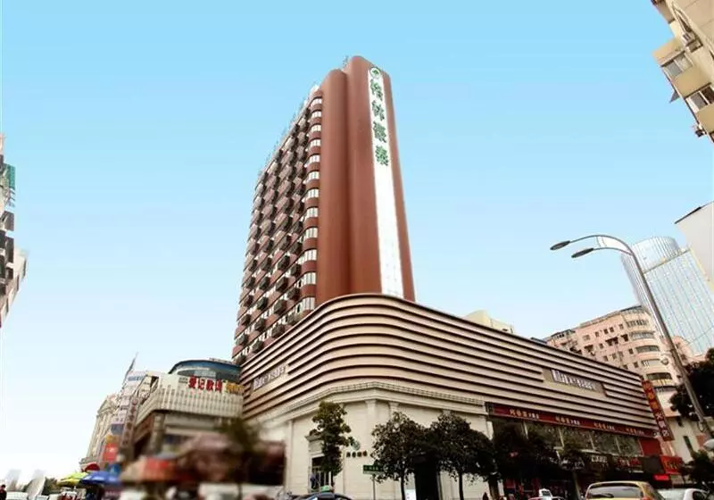 Hotelli Greentree Inn Anhui Wuhu Zhongshan Road Pedestrian Street Express