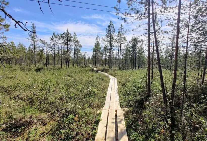 ホテル Långforsen Glamping & Lapland Experience