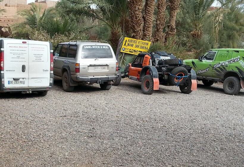 Hostel Jnane Dar Diafa Is In The Center Of Tamegrouteface Of The Bibiotheque