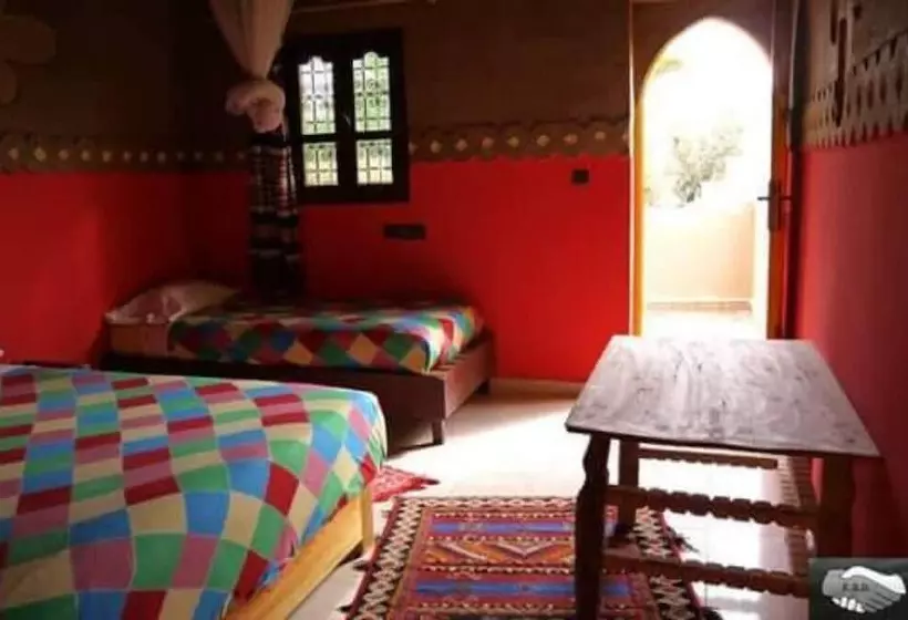 Hostel Jnane Dar Diafa Is In The Center Of Tamegrouteface Of The Bibiotheque