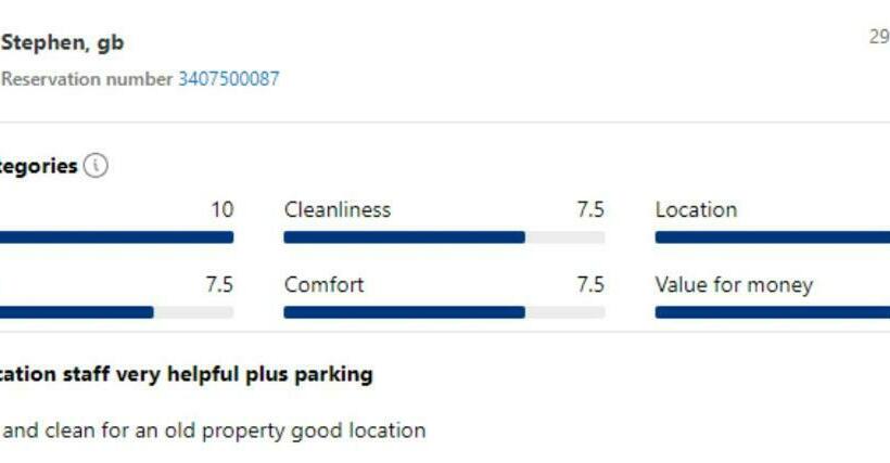 پانسیون Fountains Guest House Harrogate Stays