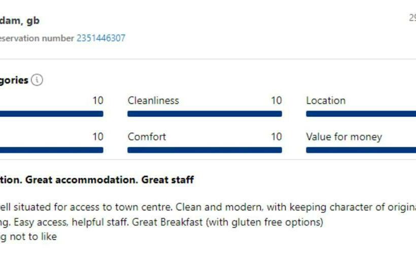 پانسیون Fountains Guest House Harrogate Stays