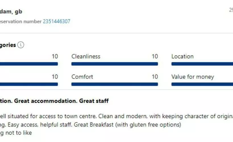 ペンション Fountains Guest House  Harrogate Stays