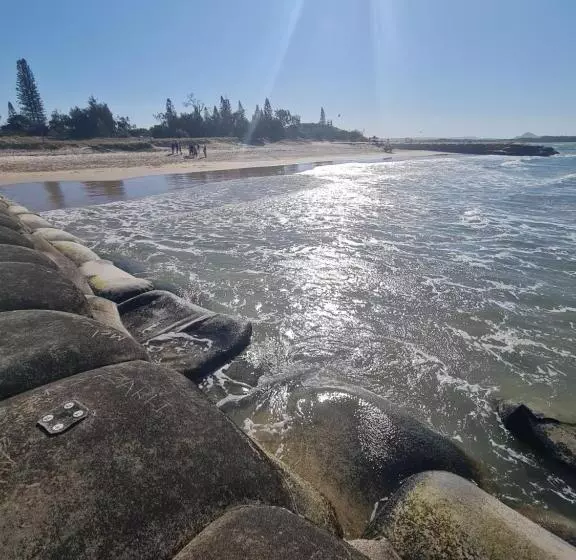 Surfcomber On The Beach