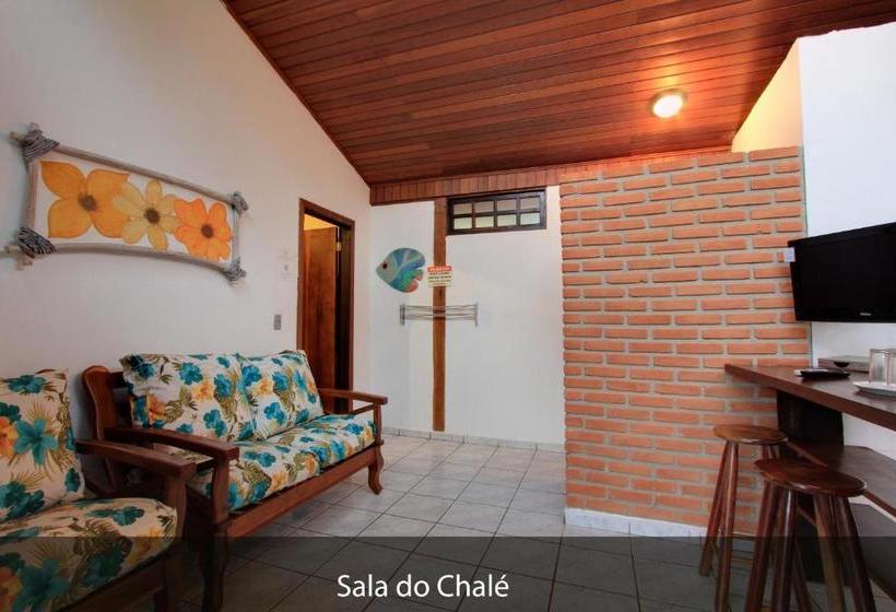 펜션 Chalés E Flats Refúgio De Camburi