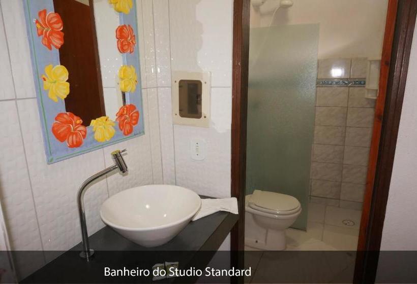 펜션 Chalés E Flats Refúgio De Camburi