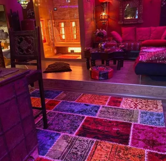 Majatalo Whirlpool Suite Marrakesch Lounge