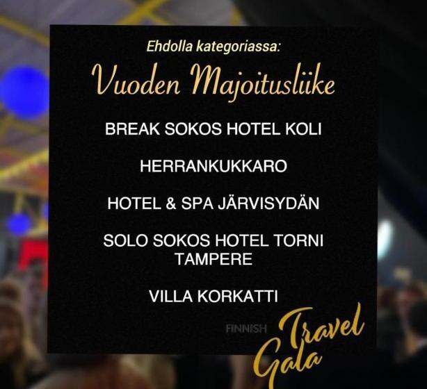 مبيت وإفطار Villa Korkatti