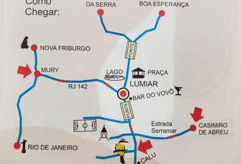 Pensió Pousada Bem Te Vi Lumiar