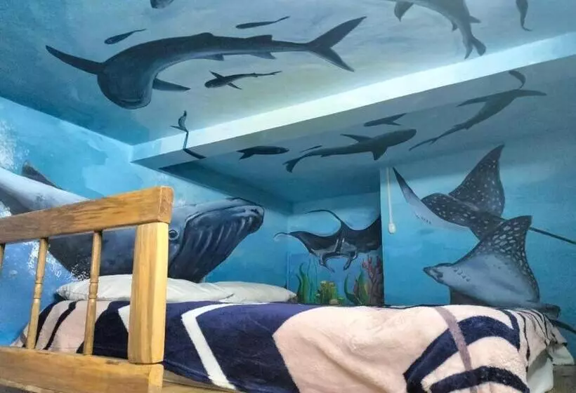 ペンション Lienzo Hostel And Mural Art Museum