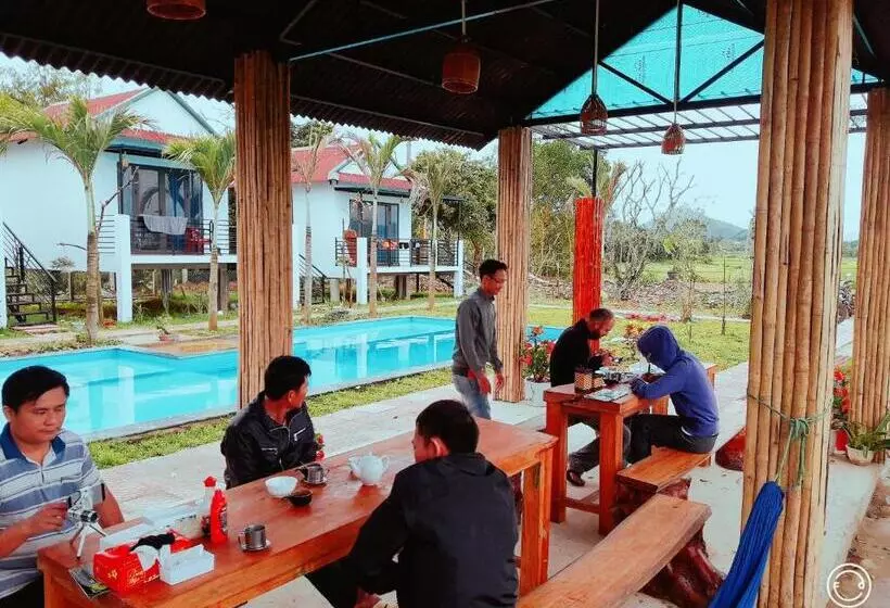 تختخواب و صبحانه Palafita Bungalow