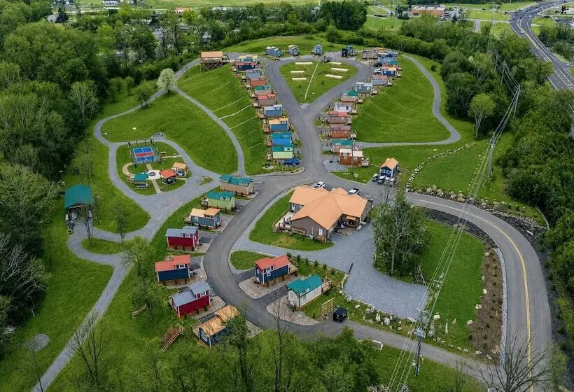 Tiny Home Village Near Dollywood