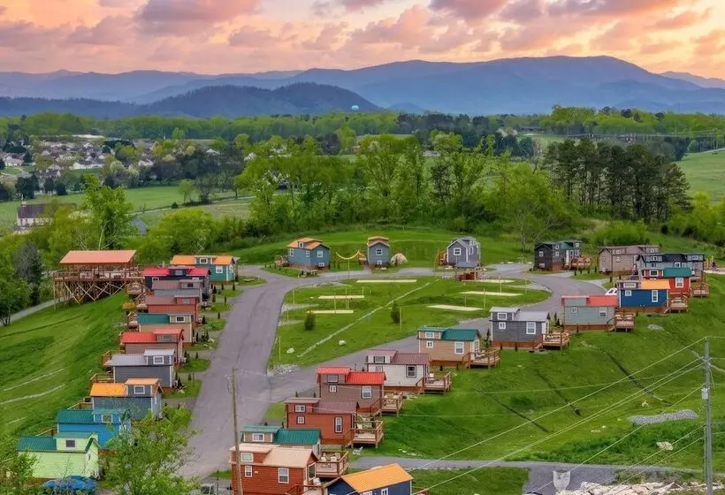 Tiny Home Village Near Dollywood