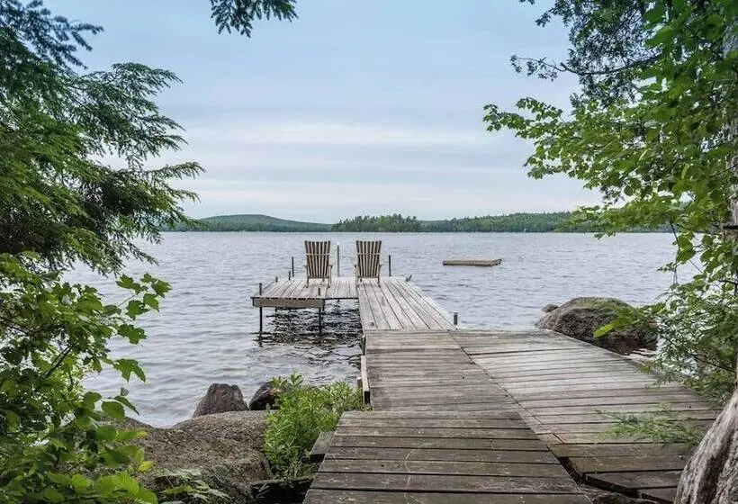 Gorgeous Lakefront Home W/ Dock, Canoe, Kayaks & Lake/forest Views