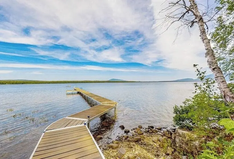 Lakefront Cabin On First Roach Pond With Dock, Lake View & Firepit  Dog Friendly