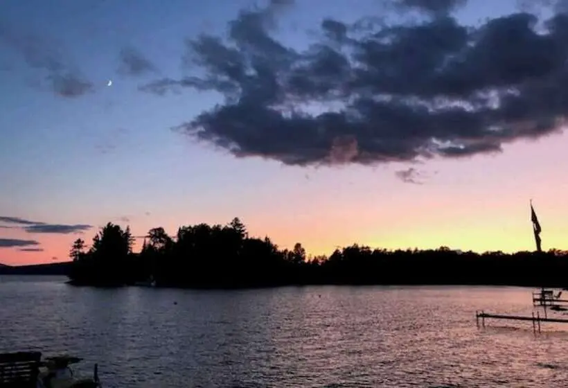 Lakefront Home With Private Dock, Mooring, Pebble Beach, Grill, & Firepit