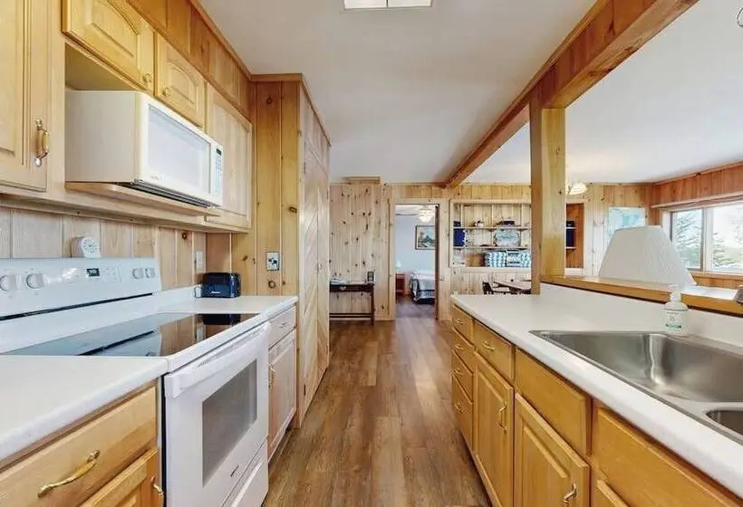 Lakefront Home With Private Dock, Mooring, Pebble Beach, Grill, & Firepit