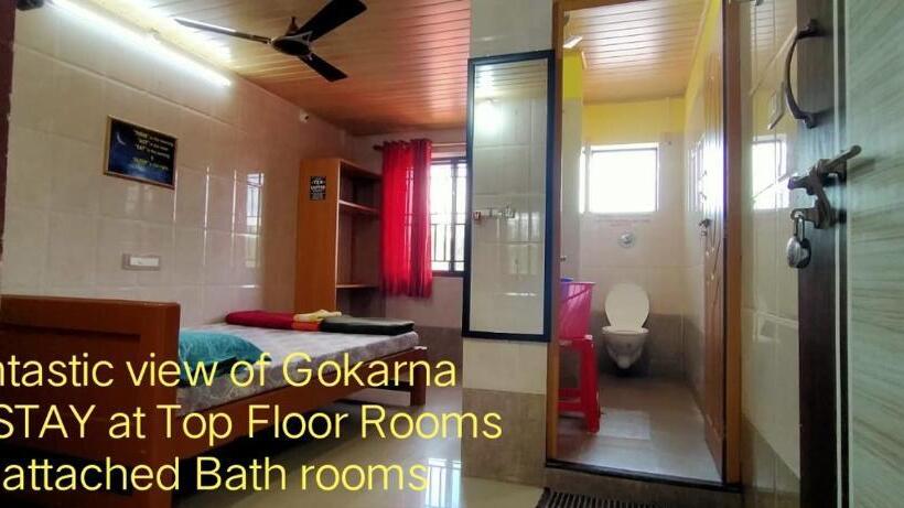 پانسیون Gokarna Rsn Stay In Top Floor For The Young & Energetic People Of The Universe