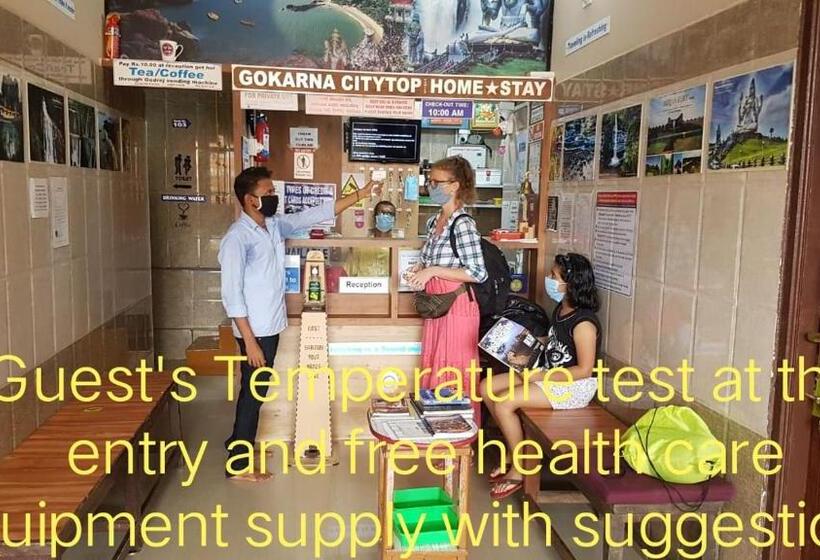 پانسیون Gokarna Rsn Stay In Top Floor For The Young & Energetic People Of The Universe