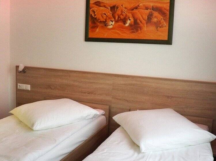 בית מלון כפרי Pension Villa Colosseo Im Herzen Von Meiningen