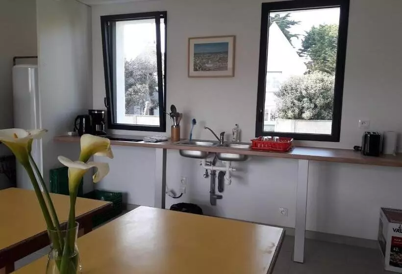 Retkeilymaja Gîte Les Pingouins Du Phare