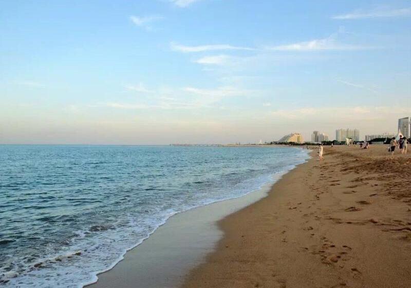 בית מלון כפרי Greentree Inn Rizhao Donggang Area Haina Shopping Mall Shell