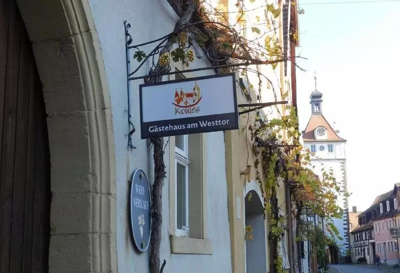 Retkeilymaja Gästehaus Am Westtor