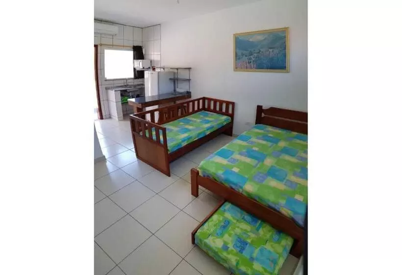 ペンション Suítes Canoas Ubatuba