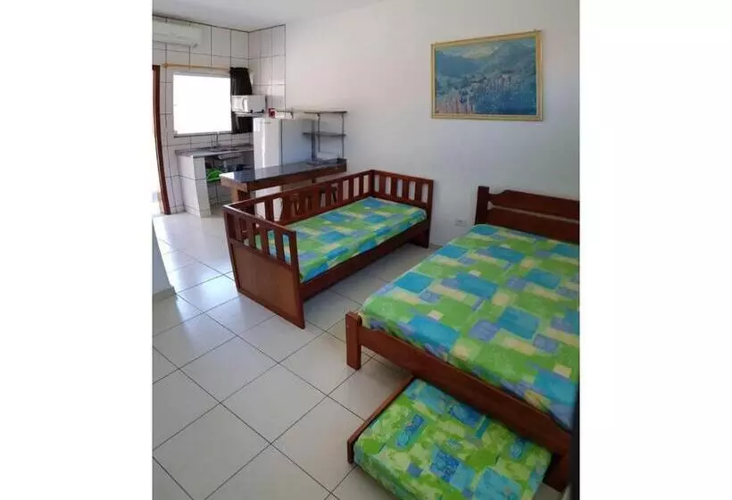 ペンション Suítes Canoas Ubatuba