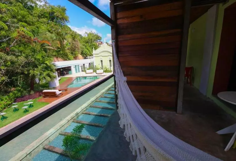 ペンション Pousada Estação Bananeiras